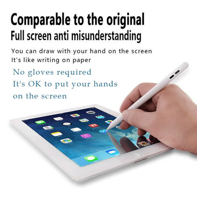 Tabuleta de alumínio personalizada Pen Palm Rejection Stylus For Ipad da escrita do LCD